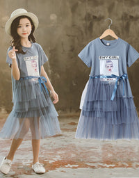 Latest Korean Style Girls Casual Dress - TryKid
