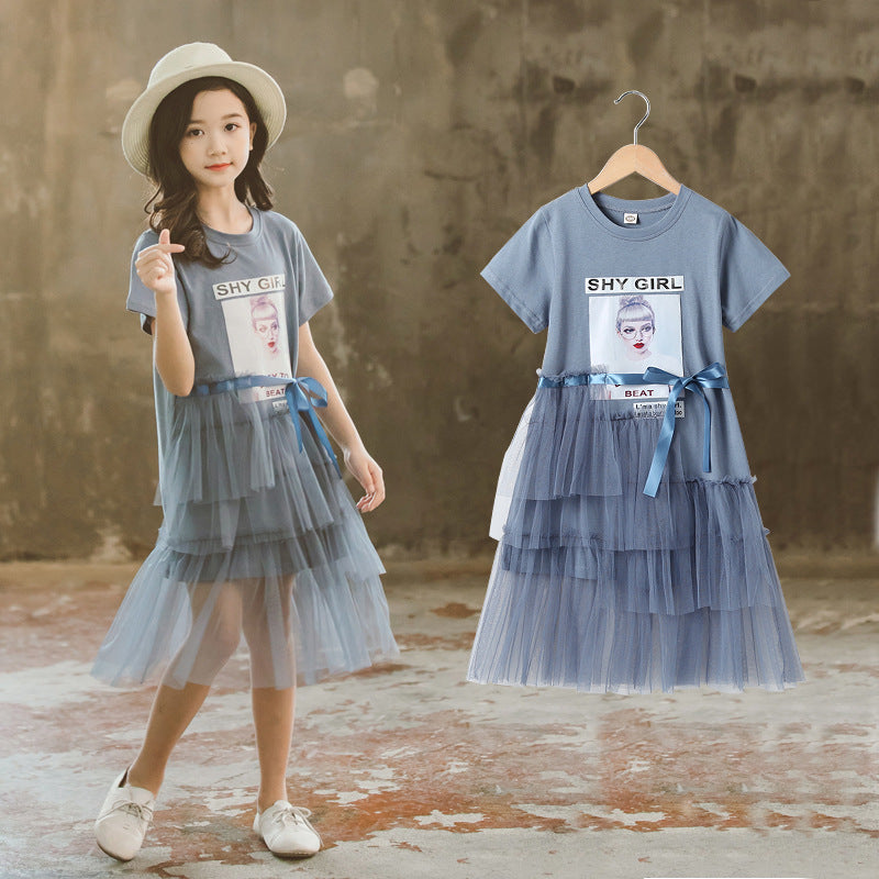 Latest Korean Style Girls Casual Dress - TryKid