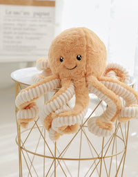 Lovely Simulation Octopus Pendant Plush Stuffed Toy Soft Animal Home Accessories Cute Doll Children Gifts - TryKid
