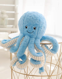 Lovely Simulation Octopus Pendant Plush Stuffed Toy Soft Animal Home Accessories Cute Doll Children Gifts - TryKid
