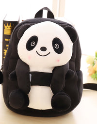 Cartoon panda plush children's school bag - TryKid
