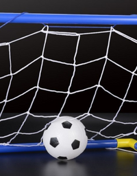 Folding Mini Football Soccer Ball Goal Post Net - TryKid
