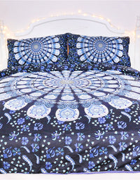 Blue Peacock Bedding - TryKid
