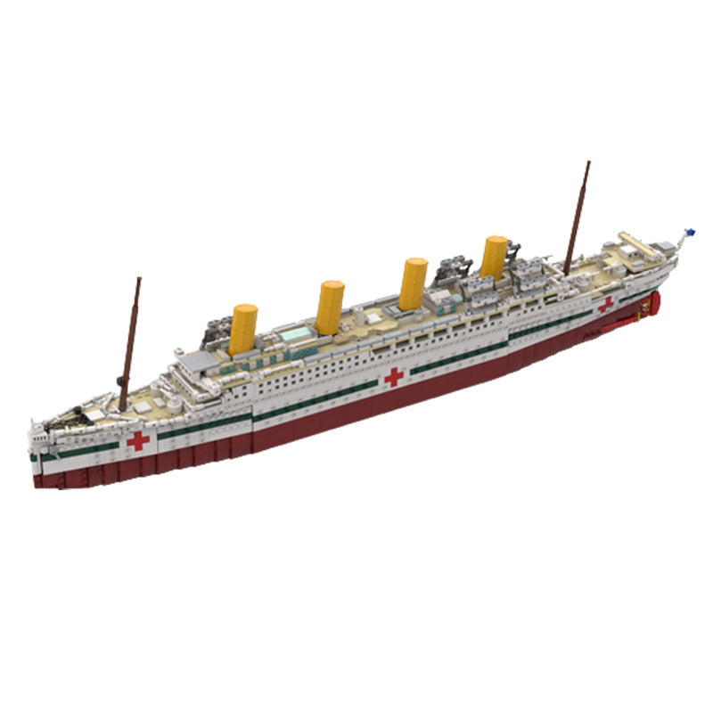 Britannia Hospital Ship Model Building Blocks Toys - TryKid