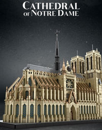 Notre Dame De Paris Building Blocks Cultural Building Toys - TryKid
