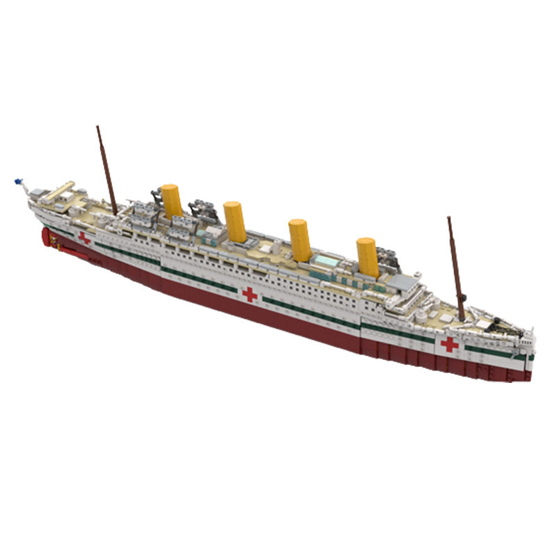 Britannia Hospital Ship Model Building Blocks Toys - TryKid