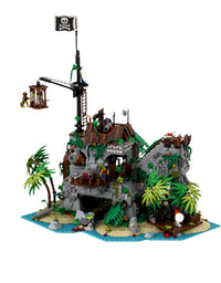 Pirate Era Bobo Bay Confinement Island Forbidden Island Compatible With Assembled Building Block Toys - TryKid
