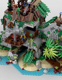 Pirate Era Bobo Bay Confinement Island Forbidden Island Compatible With Assembled Building Block Toys - TryKid
