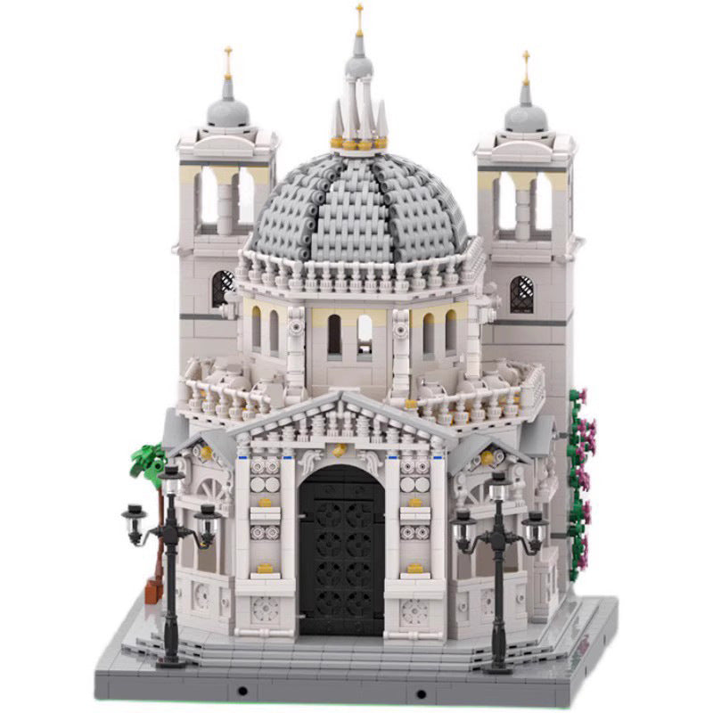 Salute Ankang Notre Dame Church Large Landmark Plastic Toys - TryKid