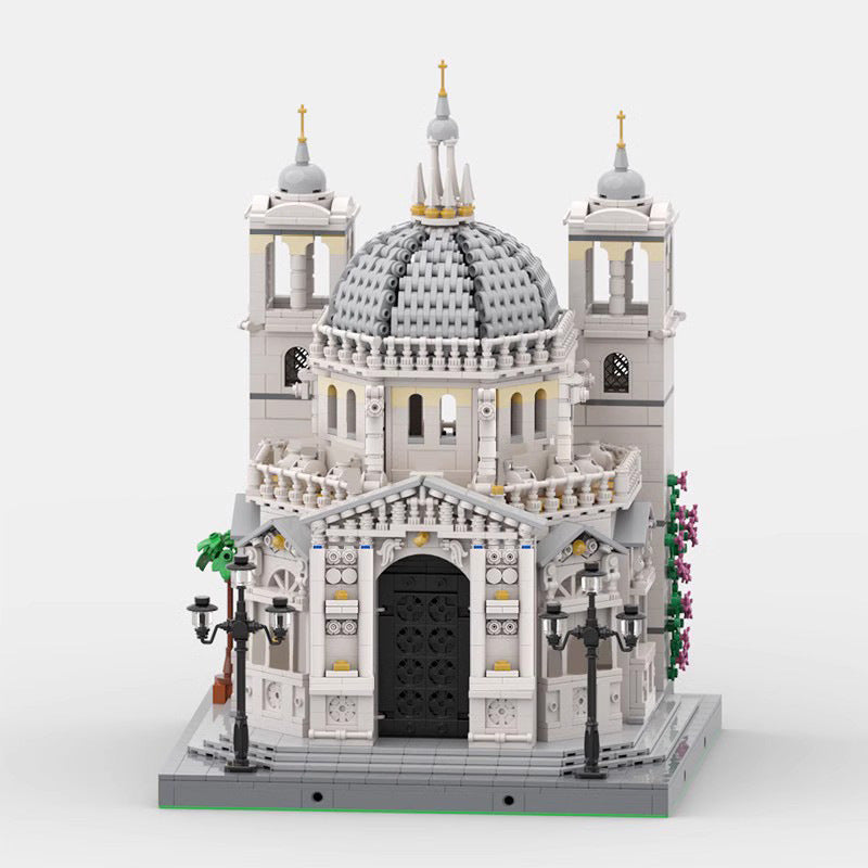 Salute Ankang Notre Dame Church Large Landmark Plastic Toys - TryKid