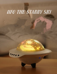 UFO Star Night Light Projector for Kids Creative Toys Stars Projection Lamp Adult Sleep Helper - TryKid
