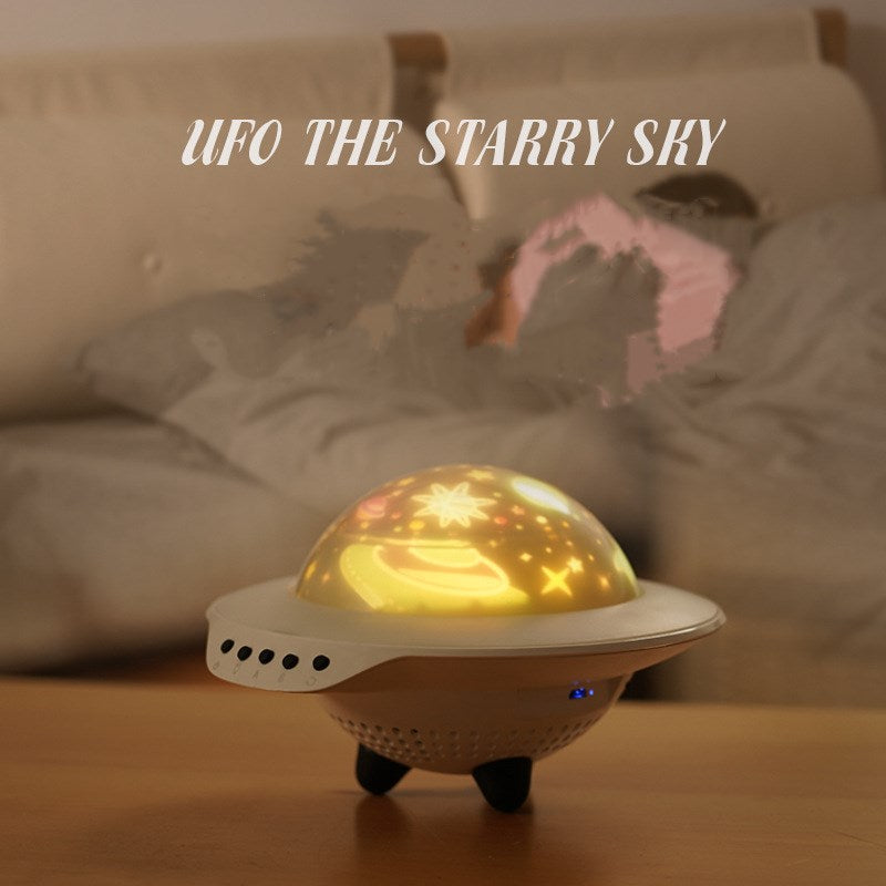 UFO Star Night Light Projector for Kids Creative Toys Stars Projection Lamp Adult Sleep Helper - TryKid