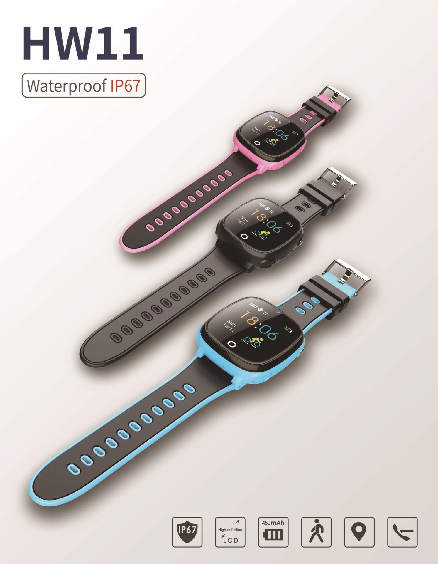 Smart watch children phone watch - TryKid