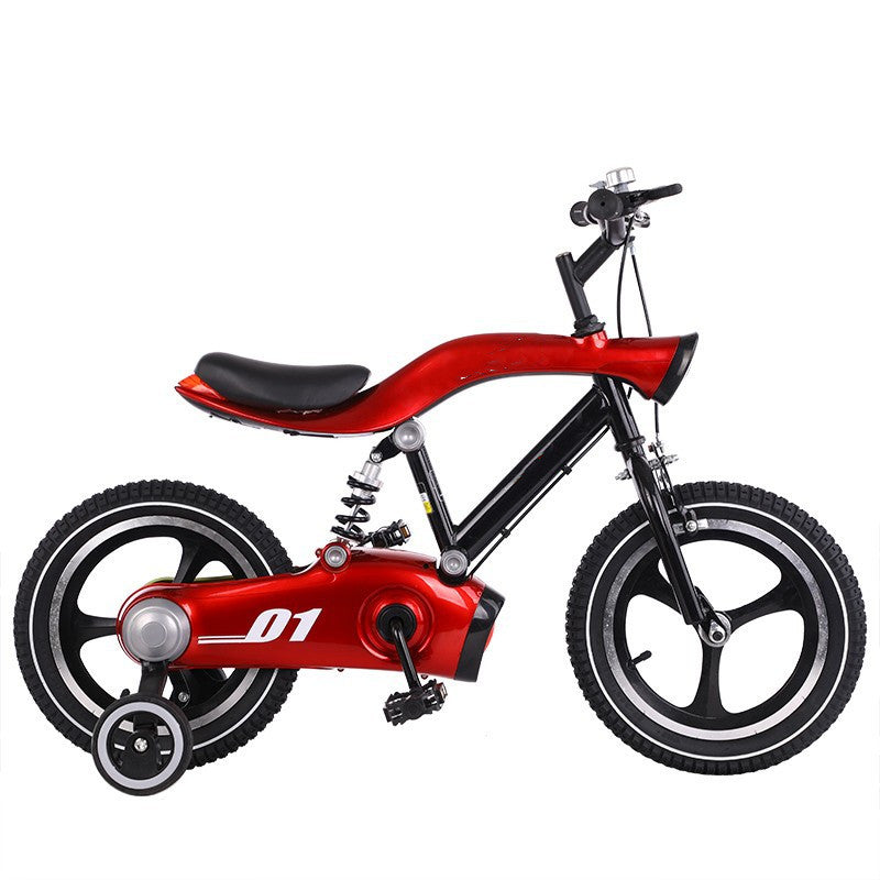 High Carbon Steel Kids Bike With Music Light Pedal - TryKid