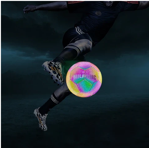 Fashion Reflective Cool Glowing Soccer Kids - TryKid