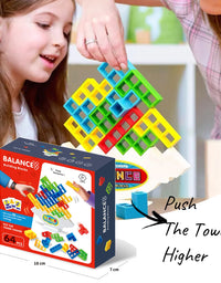 Balance Stacking Board Games Kids Adults Tower Block Toys For Family Parties Travel Games Boys Girls Puzzle Buliding Blocks Toy - TryKid
