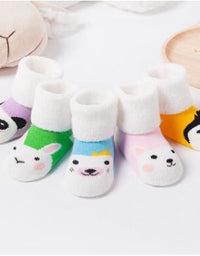 New winter cotton socks baby socks thick cotton socks and Terry relent children baby socks - TryKid
