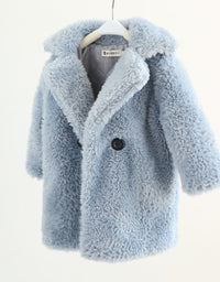 Big Kids Fur Coat In Autumn And Winter Coat - TryKid
