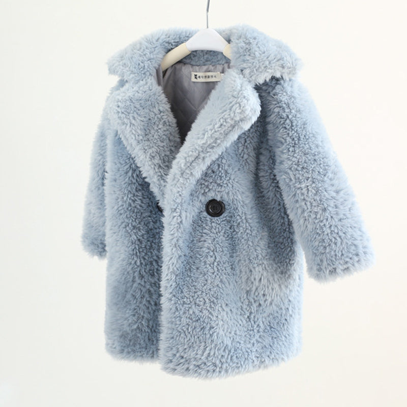 Big Kids Fur Coat In Autumn And Winter Coat - TryKid