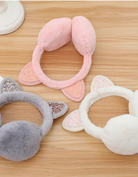 Girls cute earmuffs - TryKid
