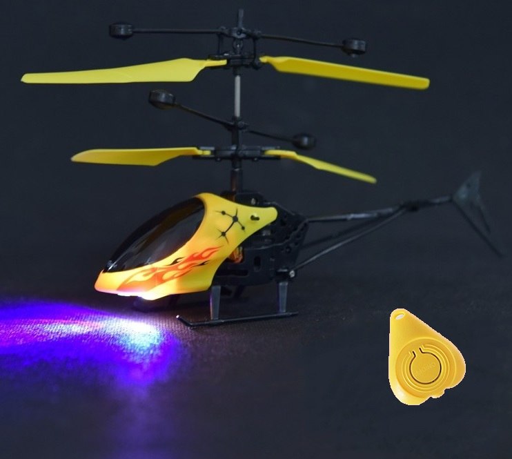 Night Market Luminous Induction Helicopter - TryKid