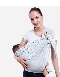Baby Wrap Carrier Sling Adjustable Infant Comfortable Nursing Cover Soft Breathable Breastfeeding Carrier
