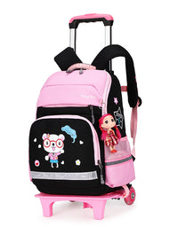 Korean Detachable Trolley Bag For Elementary School Students - TryKid
