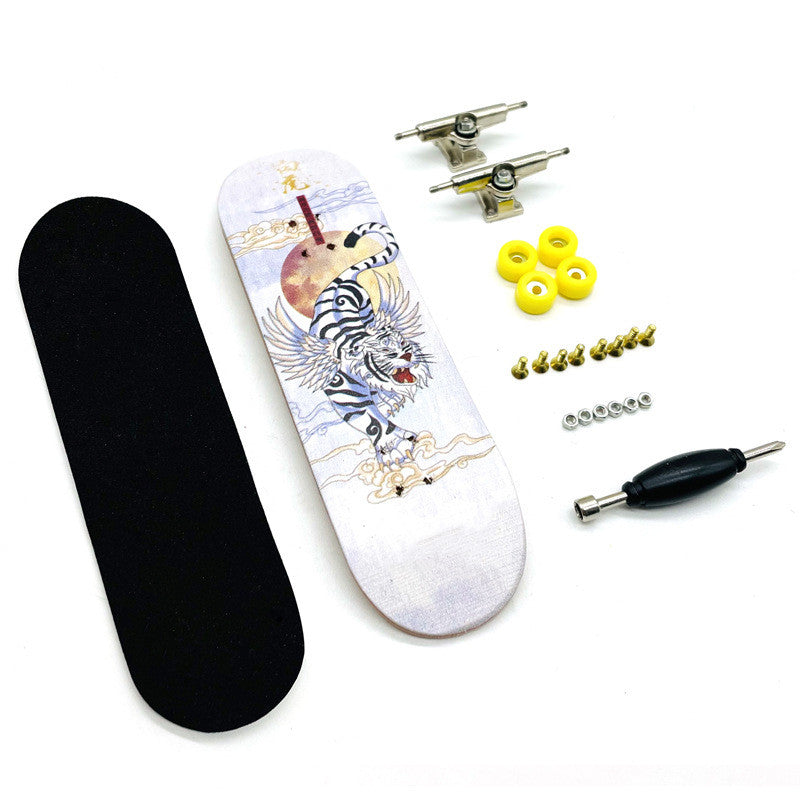 Finger Skateboard Maple Double Rocker - TryKid