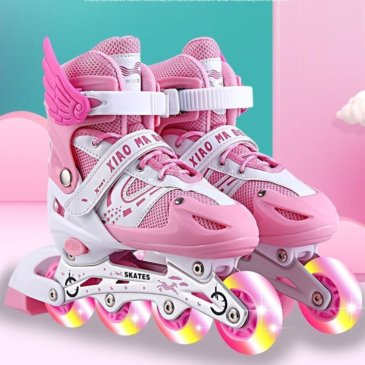 Kids Roller Skates Kids Roller Skates Skating Shoes Boys And Girls - TryKid
