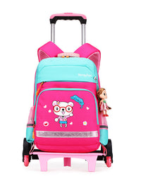 Korean Detachable Trolley Bag For Elementary School Students - TryKid
