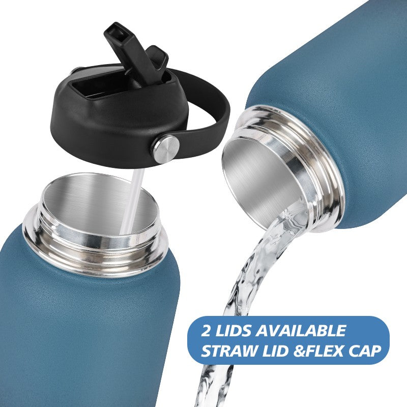 Vacuum Stainless Steel Large Capacity Water Bottle - TryKid