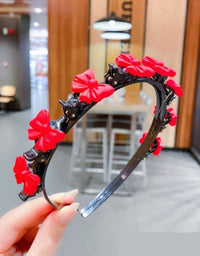 Net Red Girls Clip Hair Accessories - TryKid
