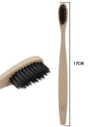 10 Bamboo toothbrushes - TryKid
