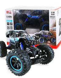 RC Car 4WD Remote Control High Speed Vehicle 2.4Ghz Electric RC Toys Truck Buggy Off-Road Toys Kids Suprise Gifts - TryKid
