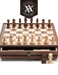 Fashion Walnut Chess And Checkers Suit - TryKid
