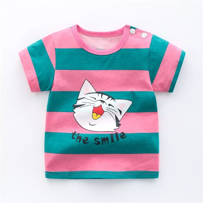 Cotton t-shirts for babies and children - TryKid