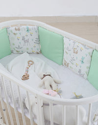 Cotton Crib Bed Circumference Baby Anti-collision Kit - TryKid
