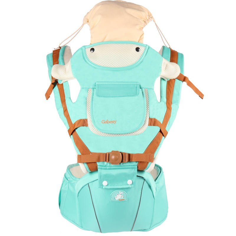 Multifunctional breathable baby carrier ergonomic baby slingshot adjustable belt newborn baby travel strap mother waist back stool - TryKid