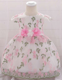 2021 summer children's clothing new baby birthday party wedding dress skirt girls fluffy dress
