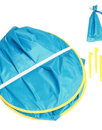 Baby Beach Tent Kids Outdoor Camping Easy Fold Up Waterproof  Up Sun Awning Tent UV-protecting
