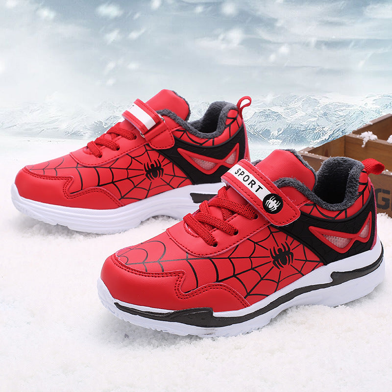 Plush cotton shoes running shoes - TryKid