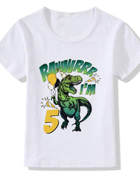 Children's T-shirt Numbers 1-9 Birthday T-shirt - TryKid
