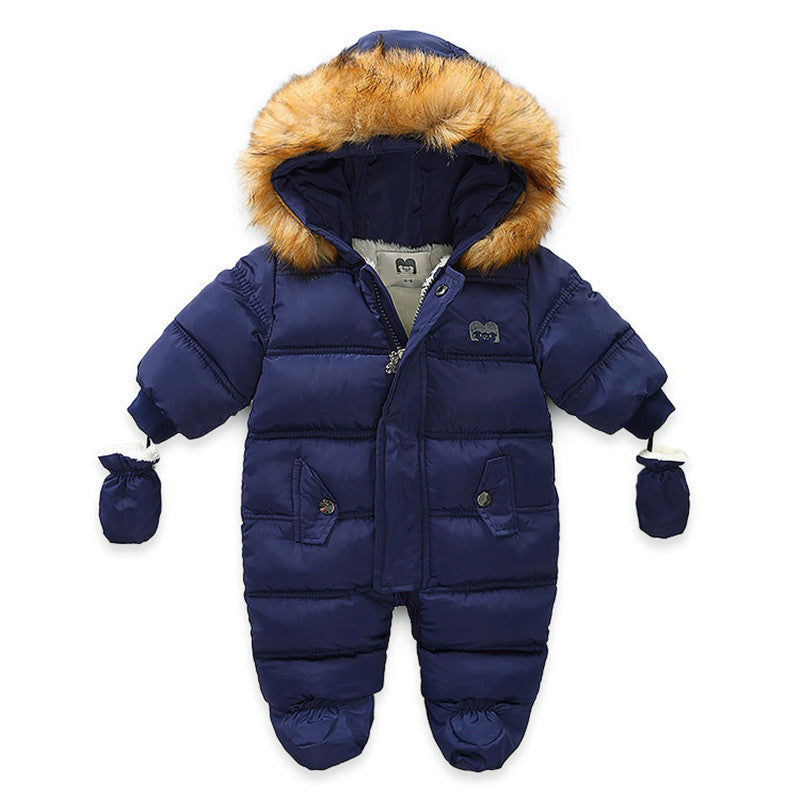 Baby Kids Jumpsuit Jacket with Gloves - TryKid