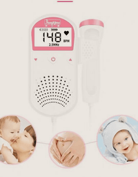 Fetal Heart Rate Monitor Home Pregnancy Baby Fetal Sound Heart Rate Detector - TryKid
