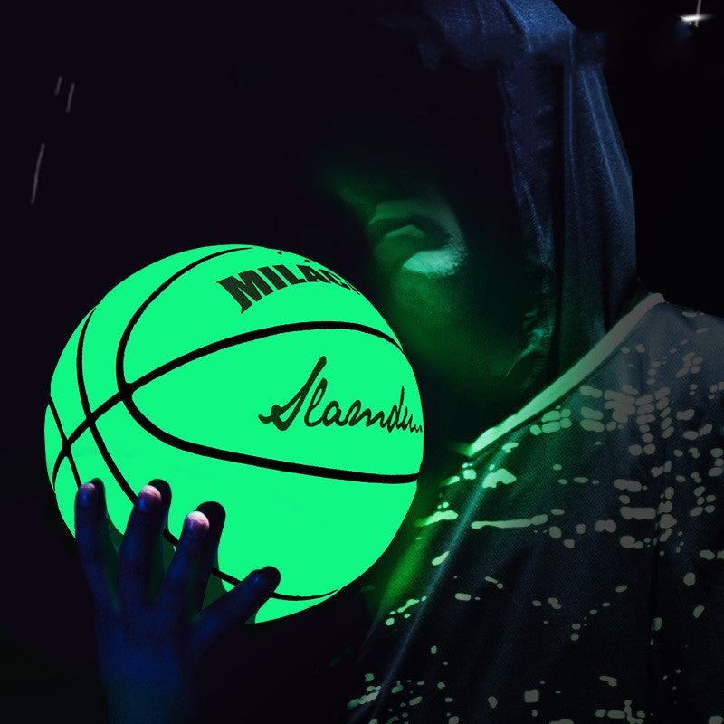 Fluorescent green basketball - TryKid