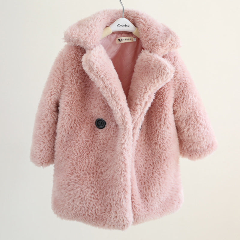 Big Kids Fur Coat In Autumn And Winter Coat - TryKid