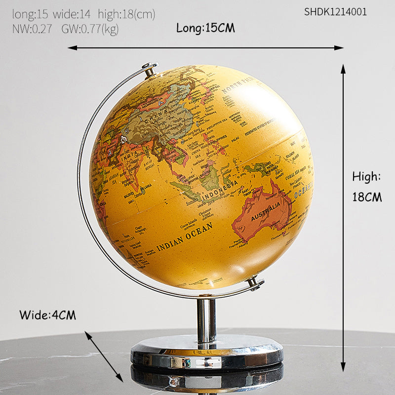 Pure English metal globe - TryKid