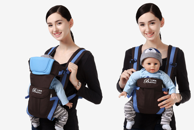 Double Shoulder Baby Carriers Mother and Child Travel Supplies - TryKid