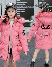 Girls' cotton-padded jackets - TryKid
