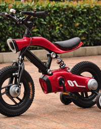 High Carbon Steel Kids Bike With Music Light Pedal - TryKid
